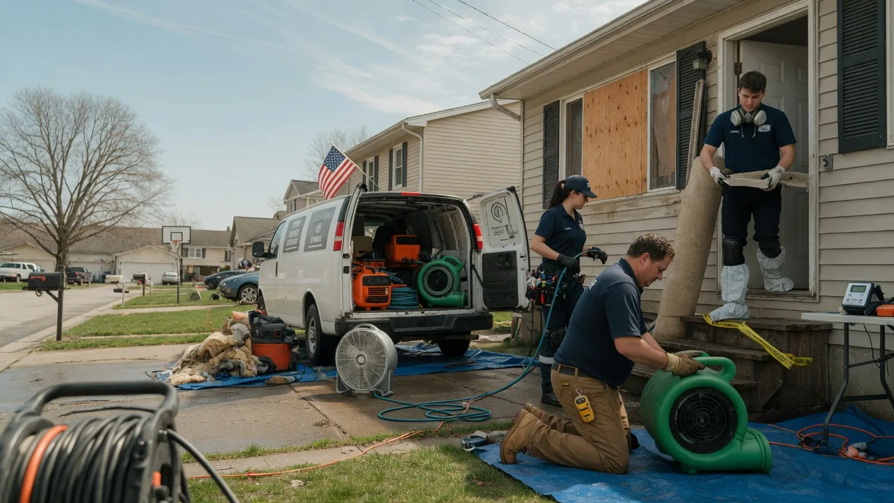 Water Damage Restoration in Central City, KY near me